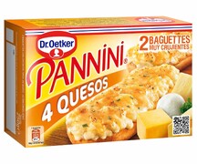 PANNINI DR.OETKER CUATRO QUESOS, 250 GR