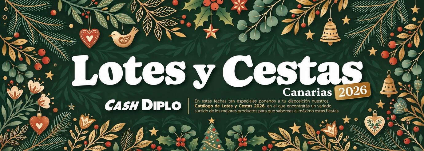 Descubre nuestro catálogo de lotes y cestas para Navidad 2026 en Canarias
