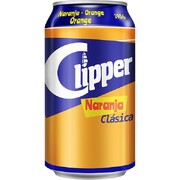 CLIPPER REFRESCO NARANJA, 33 CL